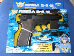 Pistola con sonido real de IMC